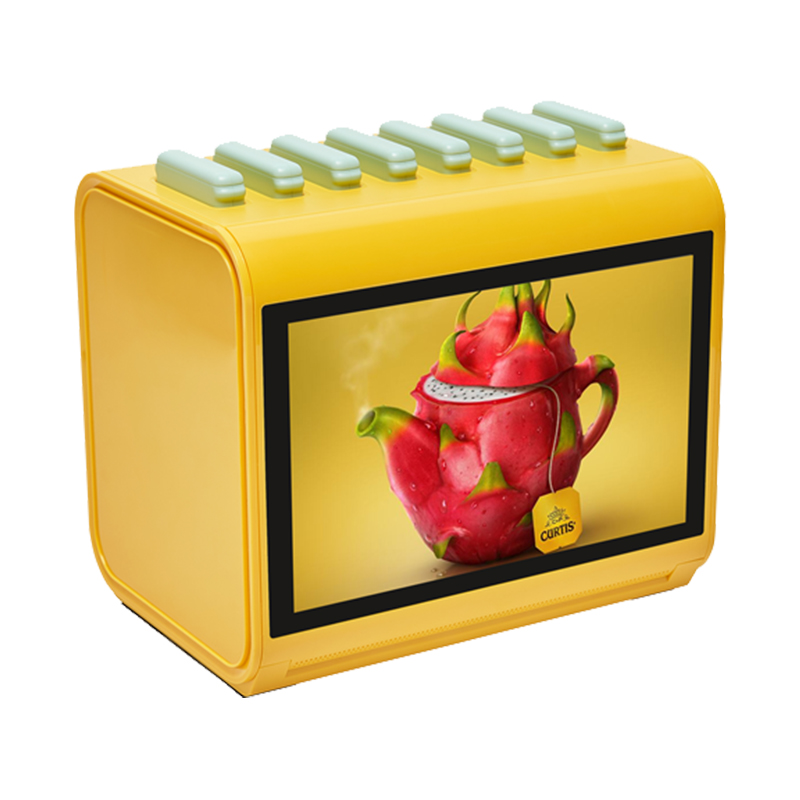 Innovation Fashional 8slots 10.1inch LCD screen powerbank charging station power bank kiosk with 8pcs power banks