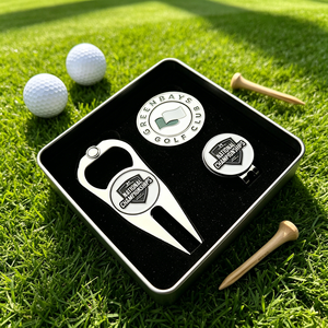 Pour les académies de golf, coffret cadeau de golf, marqueur de balle, outil de réparation de divots, jeton de <span class=keywords><strong>poker</strong></span> personnalisé, fabrication ODM disponible - Product Image 2