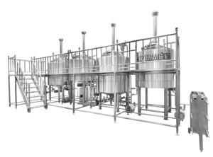 Equipo de Cervecería de 1000L, Microcervecería, Fermentador, Máquina para Hacer <span class=keywords><strong>Cerveza</strong></span>, Recipiente a Presión Automático, Motor PLC, Nuevo - Product Image 5