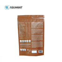 Pochette de carte personnalisée, emballage de beauté, produits quotidiens, sacs réutilisables, emballage en plastique laminé à large ouverture
