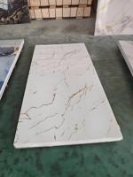 Panneaux muraux rigides en PVC imitation marbre brillant, épaisseur 2-5 mm, 1220x2440 mm (4x8 pieds)