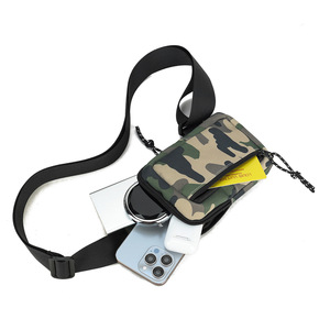 Leisure Trendy Men Chest Shoulder Side <strong>Cross</strong> <strong>Body</strong> Mini Logo Custom Reasonable Price Crossbody <strong>Phone</strong> <strong>Bag</strong> - Product Image 3