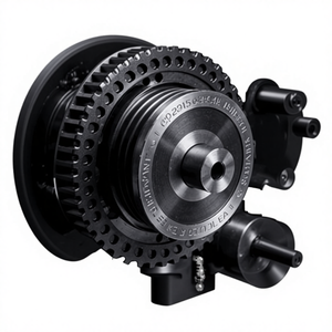 แกนเฟืองไทม์มิ่งเหล็ก HTD5M สำหรับเครื่องจักรสิ่งทอ ชุดมอเตอร์สเต็ปเปอร์ รับน้ำหนักได้ 150 กก. เส้นผ่านศูนย์กลางสูงสุด 600 มม. ผลิตในไต้หวัน - Product Image 1