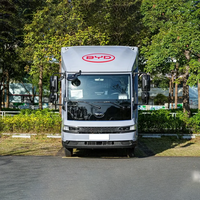 Fourgon utilitaire électrique Byd T3 7 places 2025, fourgon utilitaire électrique pur, autonomie 400 km, camionnette de haute qualité, camionnette utilitaire d'occasion à vendre