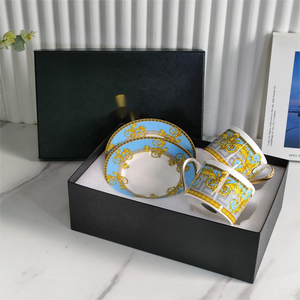 Venta al por Mayor de Fábrica: Juego de Tazas y Platos de Café de Lujo para Sala de Estar Familiar, el Más Vendido - Product Image 2