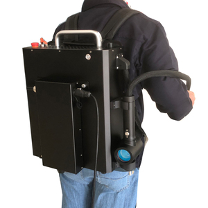 Machine de nettoyage au laser à fibre portable 50W 100W avec sac à dos pour le bois, la pierre, le métal - Facile à utiliser, garantie de 2 ans - Product Image 1