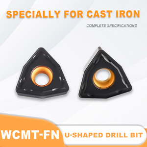Inserts de foret WCMT050308 WCMT06T308-FN |   Pointes en carbure hautement résistantes <span class=keywords><strong>à</strong></span> l'usure pour l'usinage du fonte et de l'acier ductile - Product Image 2