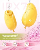 Zitronen-Vibrator mit Saugfunktion 2-in-1 APP-Steuerung mit 9 Pulsations- & Saugmodi Brustwarzen Anal Klitoris Stimulator Klitoris-Sauger