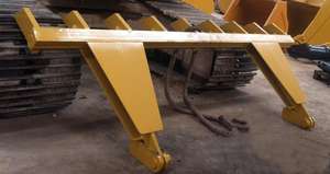 Râteau à racines robuste personnalisé RSBM pour bulldozer D6, lame de râteau à racines pour grand bulldozer - Product Image 4