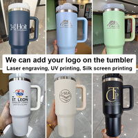 Vaso Térmico de Gran Capacidad de 40 oz, Diseño de Tapa Abatible a Prueba de Fugas, Se Adapta al Portavasos del Automóvil para Viajes y Conducción