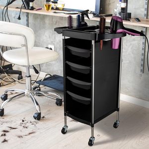 Carrito de Asistente de Esteticista para Salón de Belleza, Carrito con Ruedas para Peluquería - Product Image 5