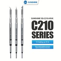 Pointes de fer à souder SS-C210 SUNSHINE récupération rapide de la température élevée pour les poignées de poste de soudage T12