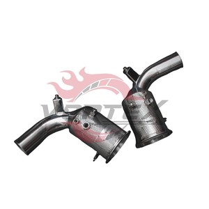 Vortex Polished Stainless Steel Valved Catback <b>Exhaust</b> For Porsche 911 992 Carrera 3.0T 2019-2025 Twin Turbo Muffler - Product Image 6