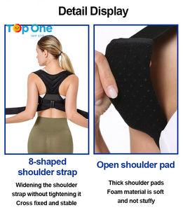 Top One Terapia ortopédica médica Soporte de espalda Alivio del dolor de columna Corrector de postura antijorobado para comodidad y salud - Product Image 6