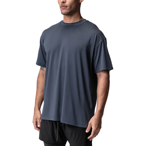 T-shirt sportiva a maniche corte in Mesh traspirante ad asciugatura rapida da uomo a asciugatura rapida per la corsa da <span class=keywords><strong>palestra</strong></span> in Jersey tinto da esterno - Product Image 1