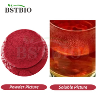 BSTBIO Fournisseur de poudre de jus de framboise rouge lyophilisée à bon prix