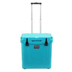Nevera Portátil con Ruedas de 45L, Resistente a Osos, Térmica, Hermética, Rotomoldeada, con Panel Solar para Latas, Camping, Pesca, Viajes, Moderna y Ecológica - Product Image 6
