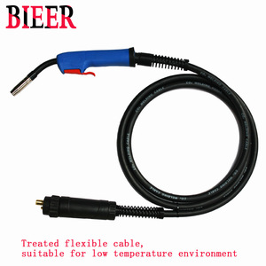 Bieer Mb15ak Welding Torch 3M Co2 Gas Shielded Welding Cable Straight Type - Product Image 3