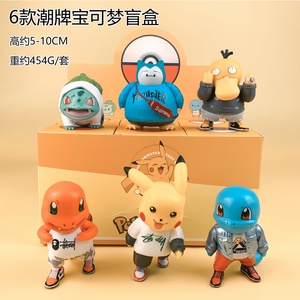 Đồ chơi PVC tùy chỉnh OEM Pokémon 6-10cm: Pikachu, Snorlax, Eevee, Bulbasaur, <span class=keywords><strong>Charmander</strong></span>, Squirtle - Trang trí bàn làm việc - Product Image 3