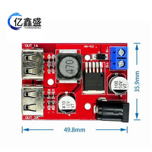 ตัวแปลงไฟ DC-DC 9V 12V 24V 36V เป็น 5V ปรับแรงดันไฟฟ้าลง 3A พร้อมพอร์ต USB สำหรับรถยนต์ พลังงานแสงอาทิตย์ และอุปกรณ์อิเล็กทรอนิกส์ - Product Image 4