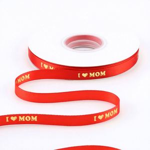 Mother's Day Fashionable 1/2/2.5cm 40 Yards Polyester Satin <b>Ribbon</b> for Flower Bouquet <b>Cake</b> Baking Gift Wrapping - Product Image 2