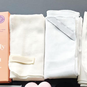 Serviette <span class=keywords><strong>poncho</strong></span> en coton naturel, lingettes douces pour le visage, serviette en tissu éponge, serviette en mousseline pour jouets, serviette en mousseline pour démaquiller - Product Image 3