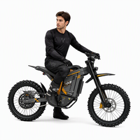 Vélo électrique tout-terrain R19 Max à moteur central 15KW de puissance de pointe, cadre en alliage d'aluminium, 72V 40Ah, 90km/h, autonomie 110KM
