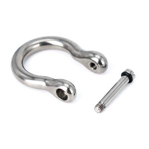 Hebilla de Anillo en Forma de U de Titanio Puro, Adecuada para Cinturones, Correas de Reloj, Correas de Mochila, Accesorios de Joyería - Product Image 2