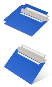 Пользовательские плоские жесткие почтовые вкладки белые 8x6 расширяемые картонные конверты для доставки - Product Image 5