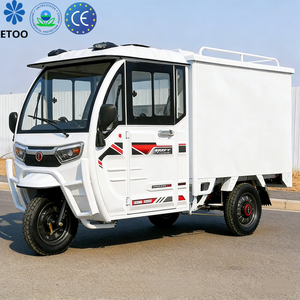 <span class=keywords><strong>Tricycle</strong></span> électrique de livraison à moteur différentiel 1000W, 3 roues, cabine fermée, 48V/60V/72V - Product Image 5