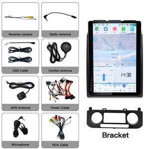 หน้าจอแอนดรอยด์ 15 ขนาด 14.5 นิ้ว สำหรับรถฟอร์ด F150 F250 F350 ปี 2015-2021 ระบบนำทาง GPS แบบเทสลา เครื่องเล่นมัลติมีเดีย วิทยุ เทป ฮีดยูนิต HD - Product Image 6