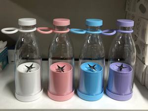 Mini-mixeurs électriques portables en gros, taille personnelle, bouteille de 420 ml, mixeur à smoothie manuel, gobelet, presse-agrumes frais, <span class=keywords><strong>blender</strong></span> - Product Image 3