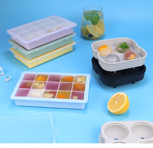 Siliconen Ijsblokjesbakje, Food Grade Siliconen Duurzame Ijsbak, Siliconen Grote Bal Ijsvorm - Product Image 1