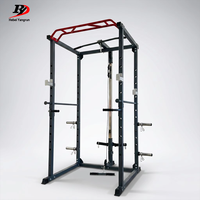 Rack de musculation commercial avec système de tirage vertical et de rameur pour entraînement de force à domicile CE YR-H023