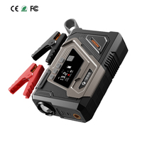 Battery Booster Pack Start 3000A 2300mAh Lithium Iron Phosphate 12V Discharge Portable 150PSI Tire Inflators Jump Starter Air