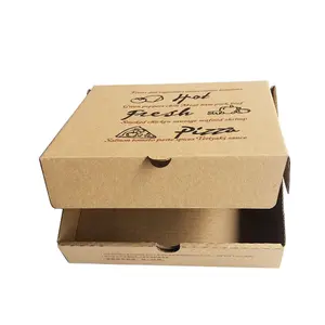 卸売カスタム印刷大工場印刷食品紙ピザボックスカートン包装ボックス