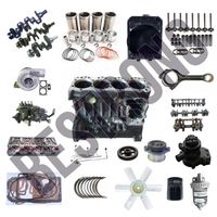 Pièces de rechange de moteur Diesel XINCHAI 498 A498BT Kit de piston de révision de tracteur de chariot élévateur/Kit de revêtement