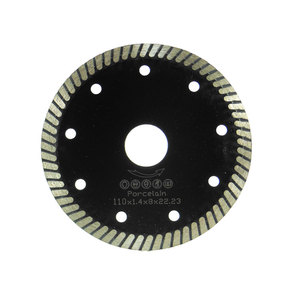 Lame de scie industrielle de 125 mm pour la découpe de céramique, pour montage sur meuleuse d'angle, haute qualité, personnalisation prise en charge - Product Image 2
