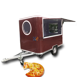 Europe Food Truck Coffee Food <b>Industry</b> Equipment Taco Truck Mobile Small Fast Food Van Pizza Trailer - Product Image 2