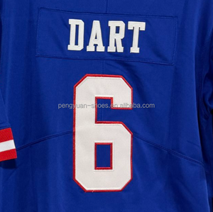 Pronto per la spedizione Jaxson Dart Royal Alternate maglia da Football americano cucita di migliore qualità - Product Image 1