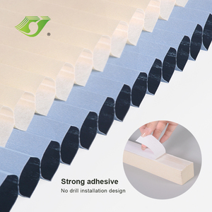 Self-Adhesive Honeycomb <strong>Blind</strong> Easy to Install Cellular Window <strong>Blind</strong> <strong>Stick</strong> on Window Curtain for Kitchen Bathroom Honeycomb Shade - Product Image 1