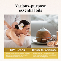 Huile de curcuma naturelle pour diffuseur, soins capillaires, soins du visage, aromathérapie, massage du cuir chevelu et du corps, fabrication de savons et de bougies