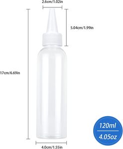 4oz HDPE Plastic Spray <b>Bottle</b> 500ml Travel Size 30ml-250ml Body Wash Soft Squeeze for Skin Care Serum & Essential Oils - Product Image 2