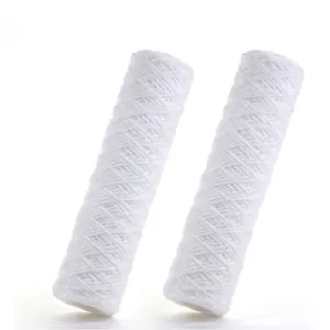 5 Micron 10 20 30 40 Inch Fiberglass String Wound Filter Cartridge Sediment Water Cartridge