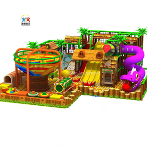 Château d'enfants le plus chaud jouer fête zone centrale toboggan équipement de terrain de jeu intérieur ensemble d'équipement de jeu doux <span class=keywords><strong>parc</strong></span> pour enfants - Product Image 2