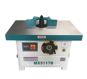 MX5117B แนวตั้งไม้แกน Shaper Moulder หรือตารางเราเตอร์