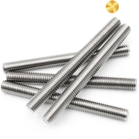 DIN 976 DIN 975 Full Threaded Stainless Steel Zinc Plated Black Oxide Studs M6 M8 M10 M12 M16 M20