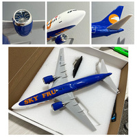 Kit de maquettes d'avion en résine ABS B737-300 40CM 737 Résine 1/80 Modèle Boeing 737 Modèles d'avion Boeing 737