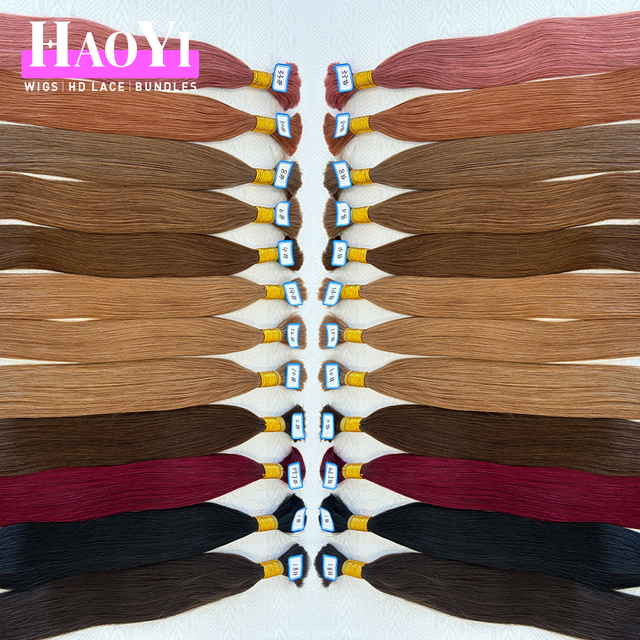 Salon Grade Raw Virgin Remy Cuticle Aligned Highlighted Colored Double Drawn Straight Curly Weft Hair Extensions Bundle Bulk