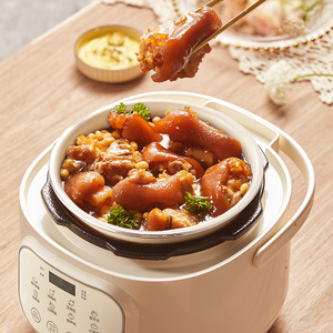 Cuisinière à pression électrique Little Bear 2L avec revêtement en céramique, fonctionnement à une touche, petite cuisinière à riz multifonctionnelle pour la maison - Product Image 3